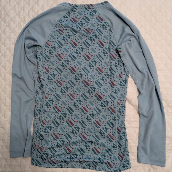 ❄️ NWT Patagonia Capilene Midweight Crew Icefall Blue – Size S - Picture 3 of 12